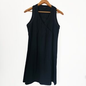 Casall Women's Size Large Black Sport Activewear Racerback Court Dress  Tennis